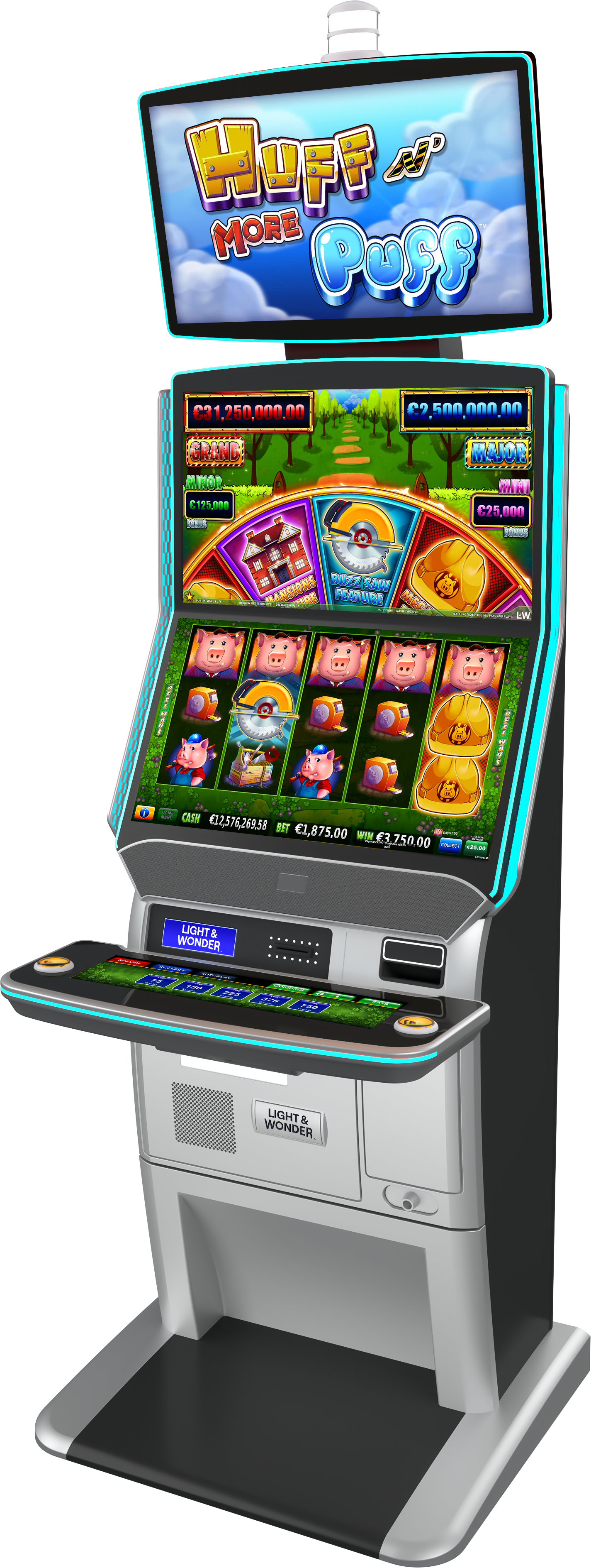 Huff N More Puff - REEL CHOICE Cabinet